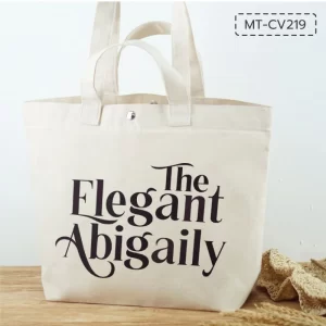 MT-CV219 แบบกระเป๋าผ้า งานThe Elegant