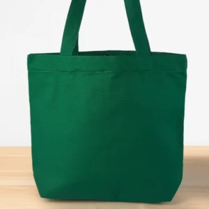 กระเป๋าผ้าเเคนวาส BS-001 สีเขียวมรกต