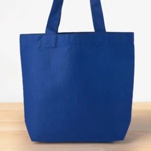 กระเป๋าผ้าเเคนวาส BS-001 สีน้ำเงิน