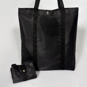 กระเป๋าผ้าพับได้ BS-204 สีดำ