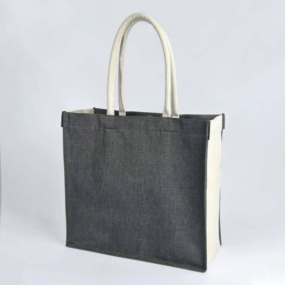 กระเป๋าผ้าเเคนวาส BS-021 สีเทาไนท์เฉด